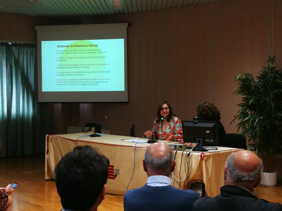 Giornata incontro all'UNICAL 